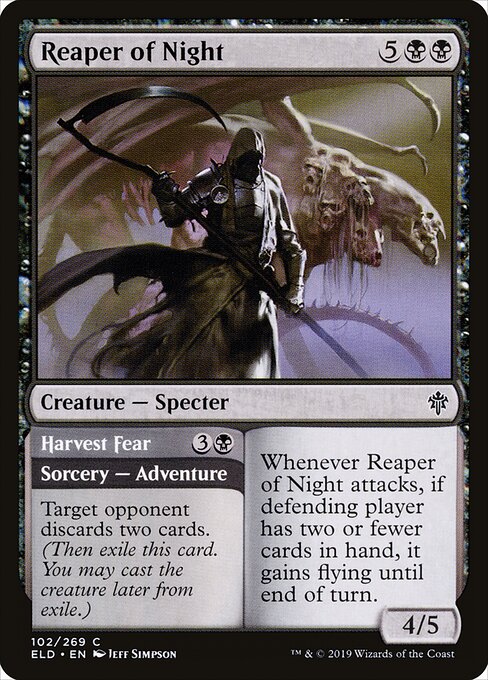 Reaper of Night // Harvest Fear 102