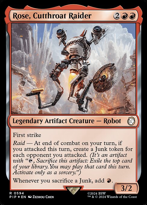 Rose, Cutthroat Raider 594