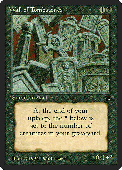 Wall of Tombstones 129