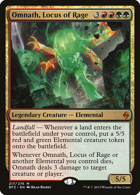 Omnath, Locus of Rage 217