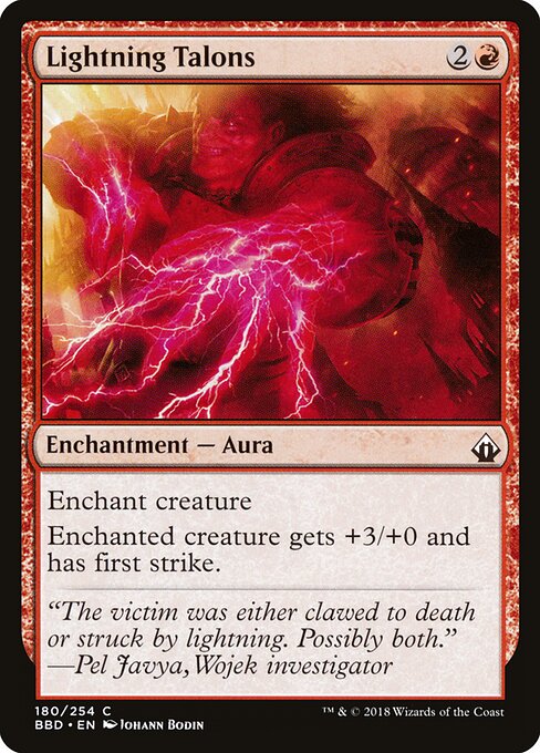 Lightning Talons 180
