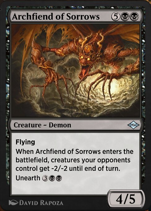 Archfiend of Sorrows 285