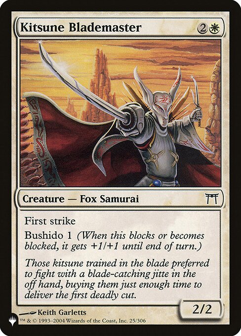 Kitsune Blademaster CHK-25