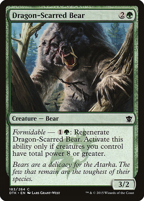 Dragon-Scarred Bear 183
