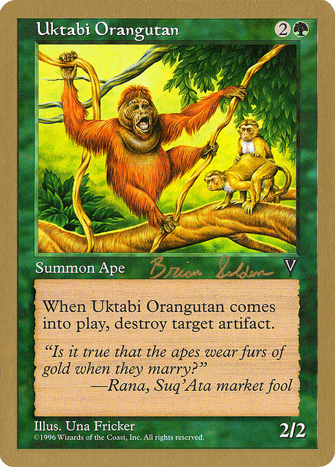 Uktabi Orangutan bs123