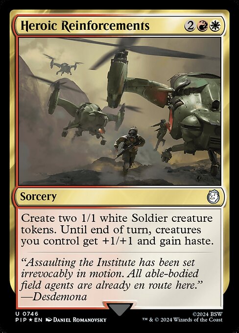 Heroic Reinforcements 746