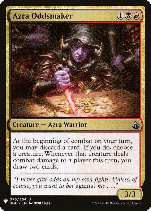 Azra Oddsmaker BBD-75