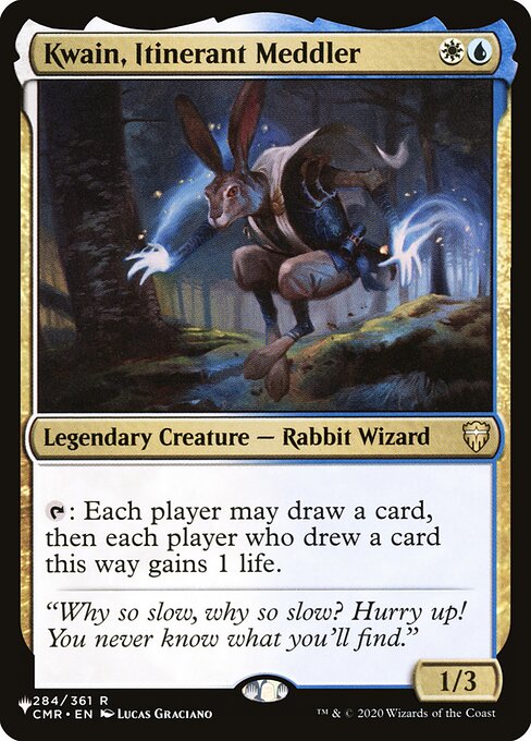 Kwain, Itinerant Meddler CMR-284