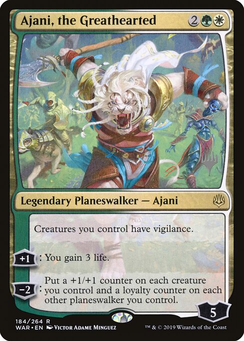Ajani, the Greathearted 184p