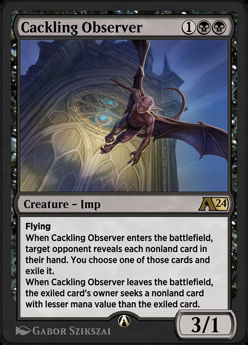Cackling Observer 9