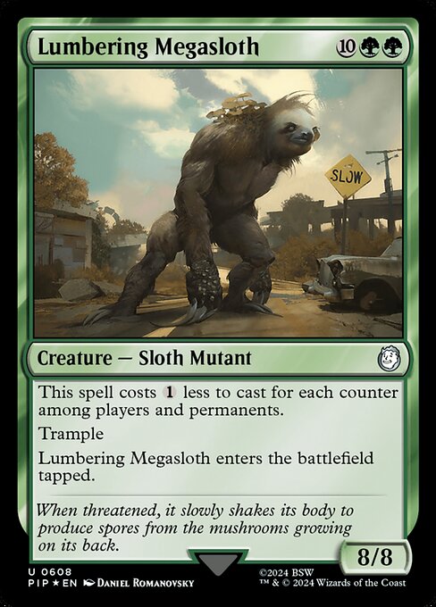 Lumbering Megasloth 608