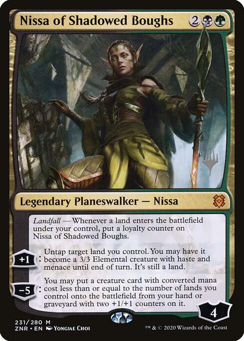 Nissa of Shadowed Boughs 231p