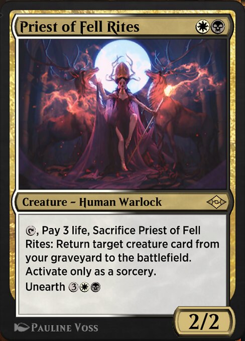 Priest of Fell Rites 707