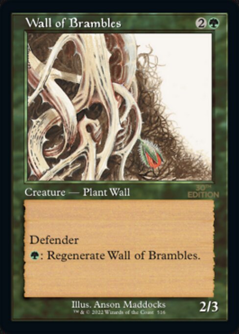 Wall of Brambles 516
