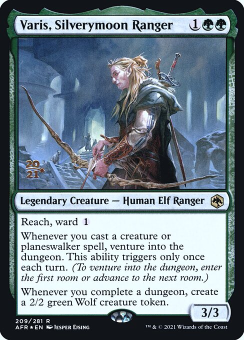 Varis, Silverymoon Ranger 209s