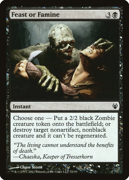 Feast or Famine 72