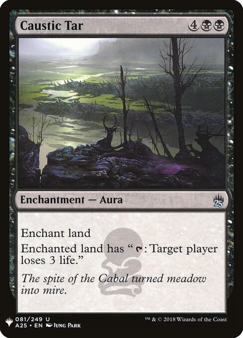 Caustic Tar A25-81