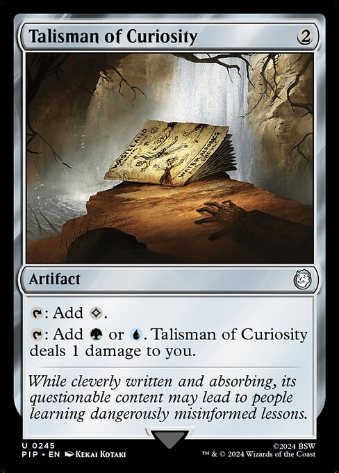 Talisman of Curiosity 245