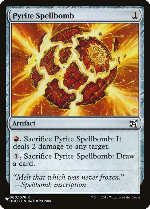 Pyrite Spellbomb DDU-60