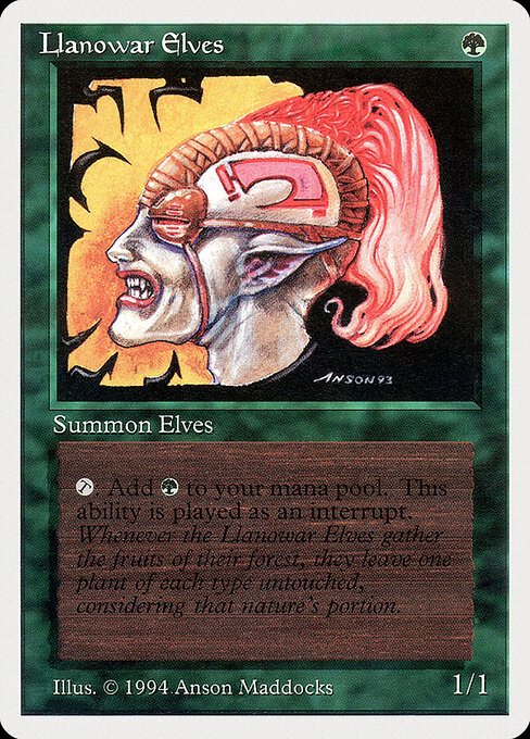 Llanowar Elves 211