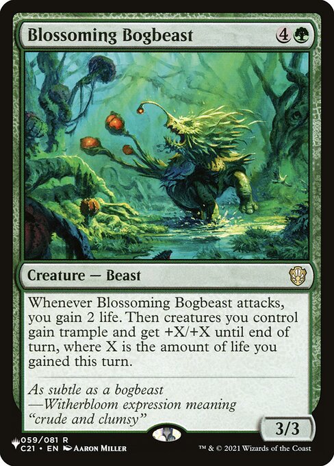 Blossoming Bogbeast C21-59