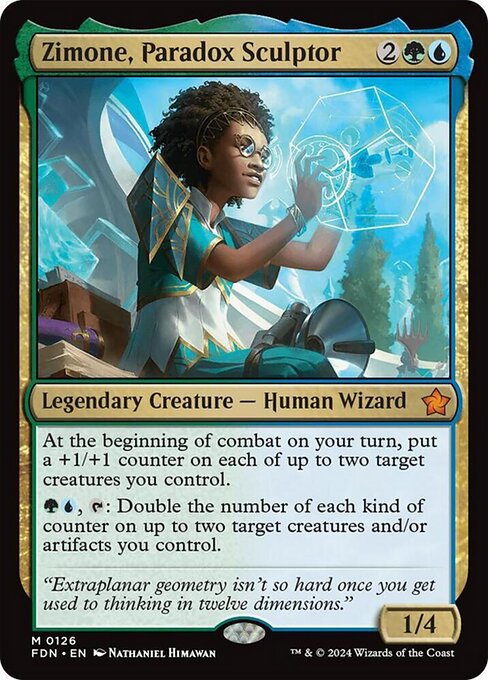 Zimone, Paradox Sculptor 126p