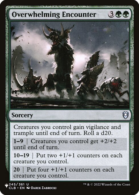 Overwhelming Encounter CLB-245