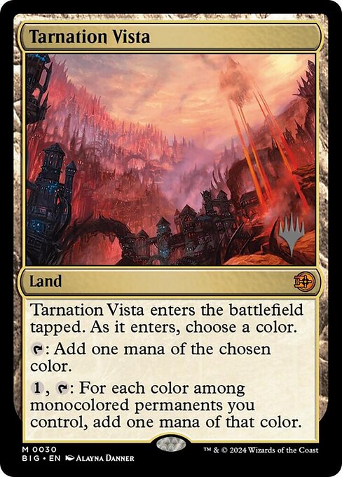 Tarnation Vista 30p