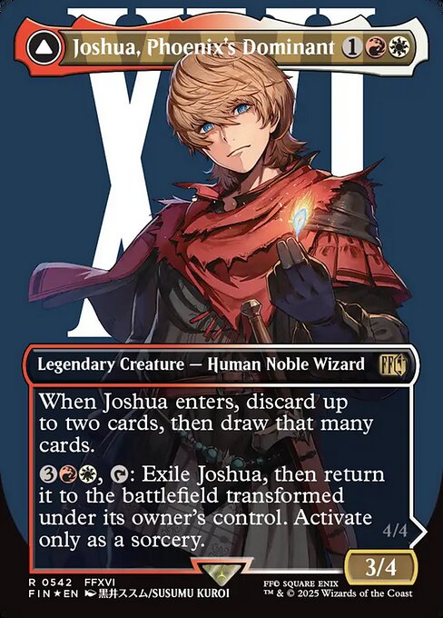 Joshua, Phoenix's Dominant // Phoenix, Warden of Fire 542