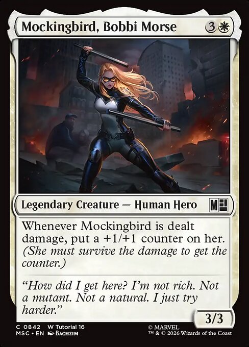 Mockingbird, Bobbi Morse 842