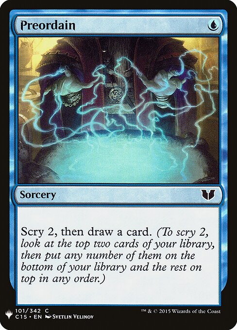 Preordain C15-101