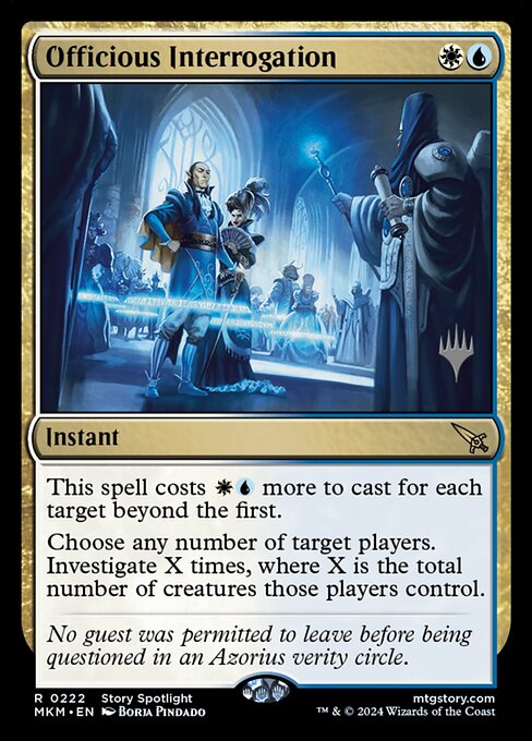 Officious Interrogation 222p