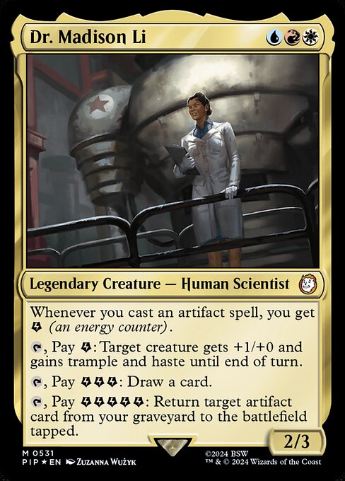 Dr. Madison Li 531
