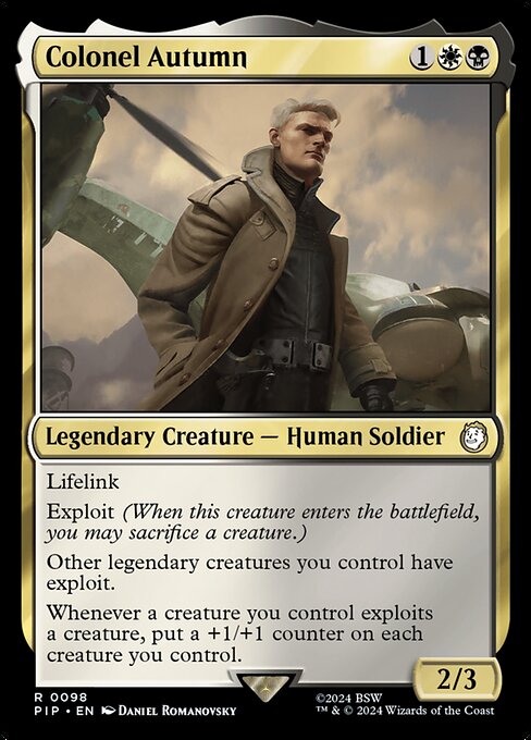 Colonel Autumn 98