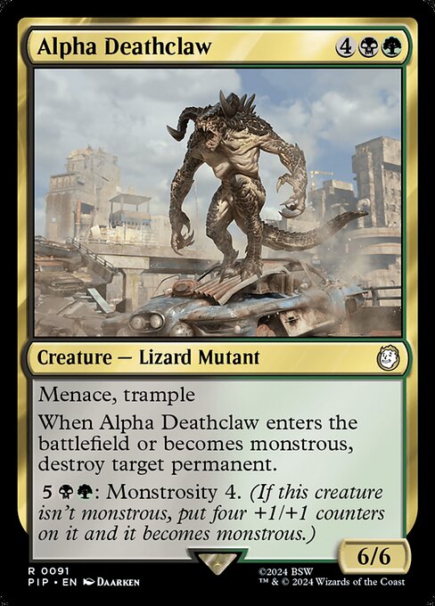 Alpha Deathclaw 91