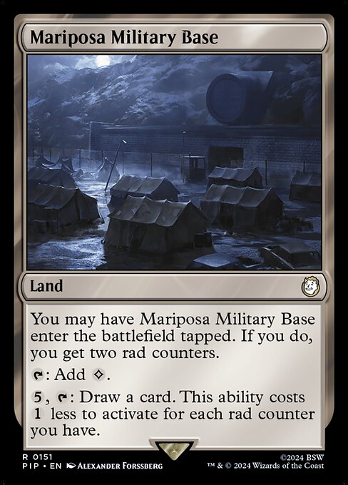 Mariposa Military Base 151