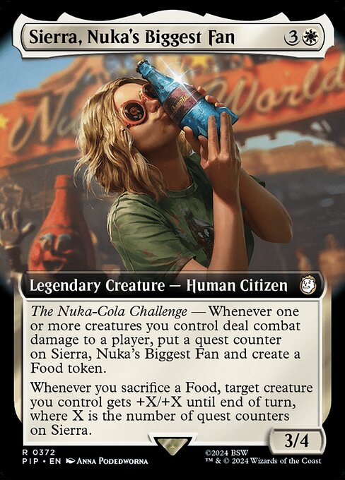 Sierra, Nuka's Biggest Fan 372