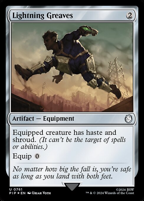 Lightning Greaves 761