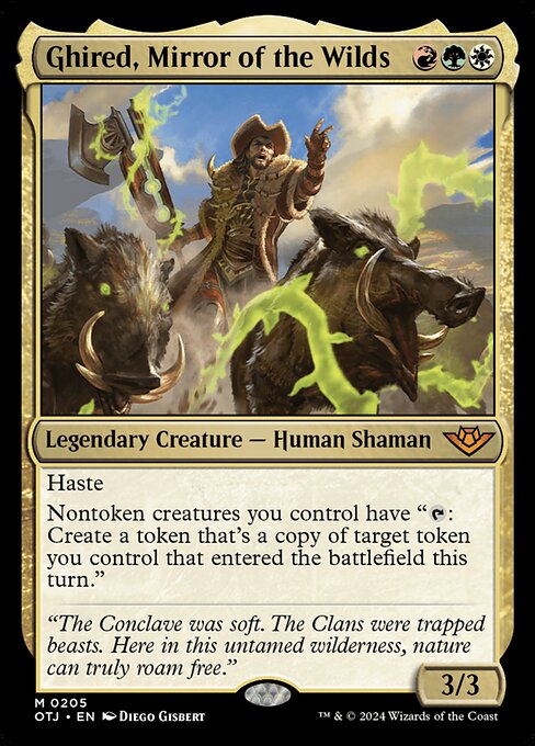 Ghired, Mirror of the Wilds 205