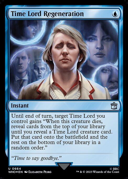 Time Lord Regeneration 664