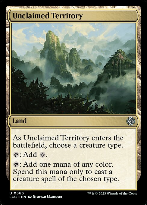 Unclaimed Territory 366