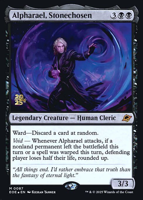 Alpharael, Stonechosen 87s