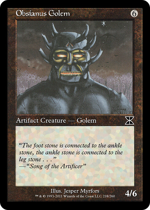 Obsianus Golem 218
