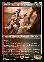 Nelly Borca, Impulsive Accuser