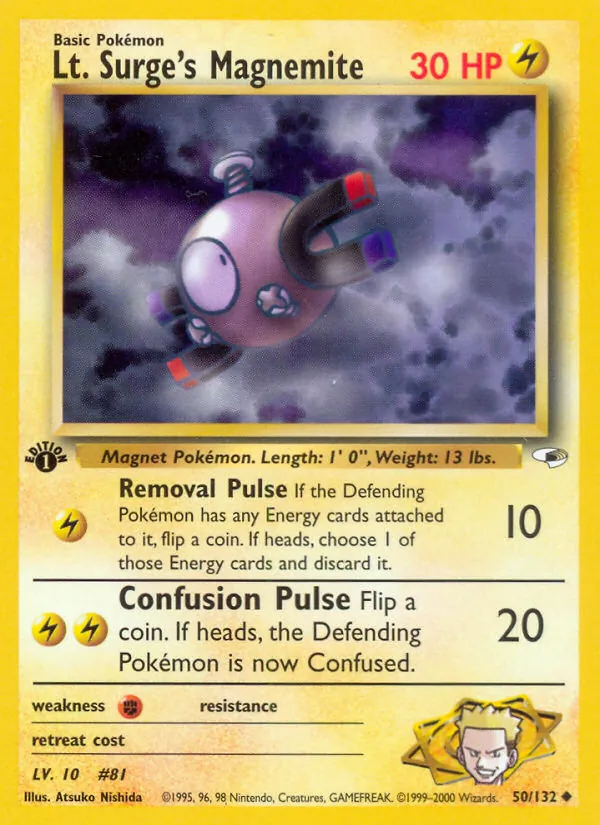 Lt. Surge's Magnemite 50/132