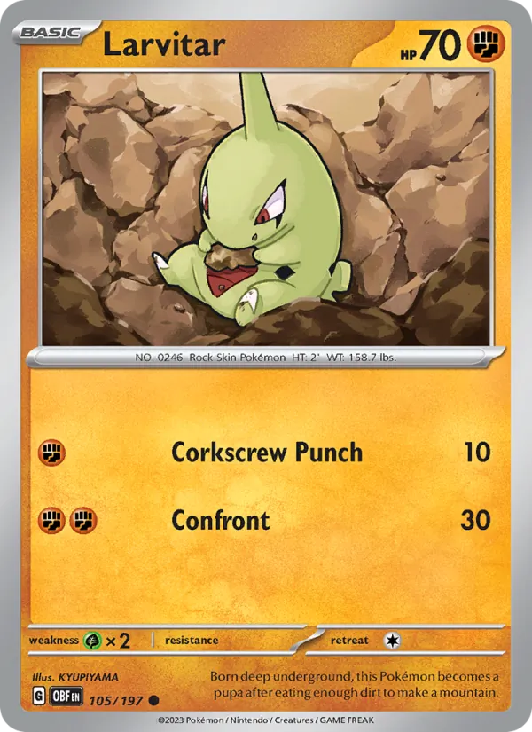 Larvitar 105/197