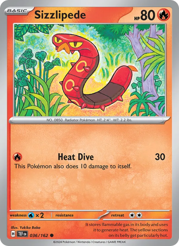 Sizzlipede 036/162