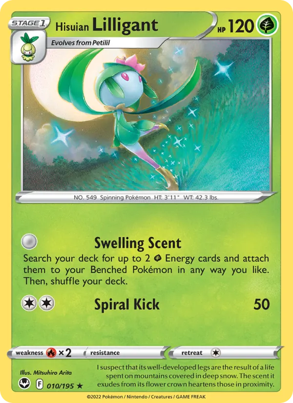 Hisuian Lilligant 010/195