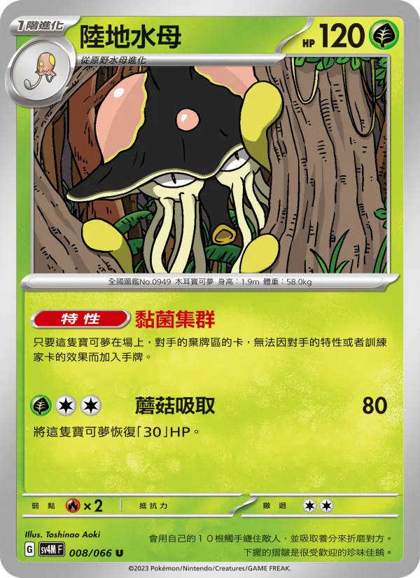陸地水母 008/66