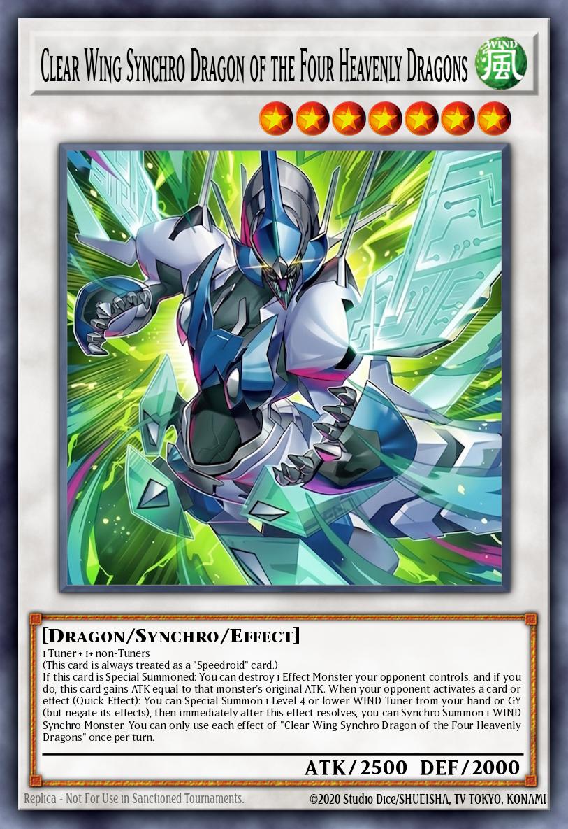 Clear Wing Synchro Dragon, Four Heavenly Dragons MAMS-EN014